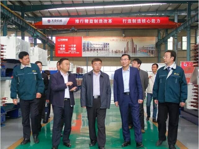 區(qū)委常委、區(qū)紀委書記、區(qū)監(jiān)委主任王慶峰調(diào)研天意機械