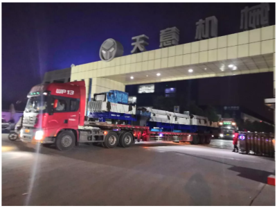 年終歲末天意機(jī)械發(fā)貨忙 加班加點為市場！